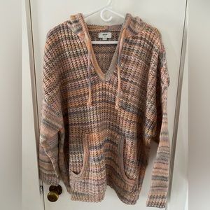 Hooded Sweater with Front Pocket - Large